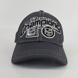 Los Angeles LA Kings 2012 Stanley Cup Champions Cap‎ New Era 39 THIRTY Hat M / L
